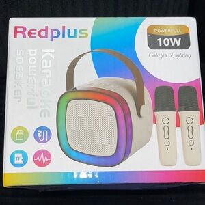 Redplus Karaoke Speaker with Microphones